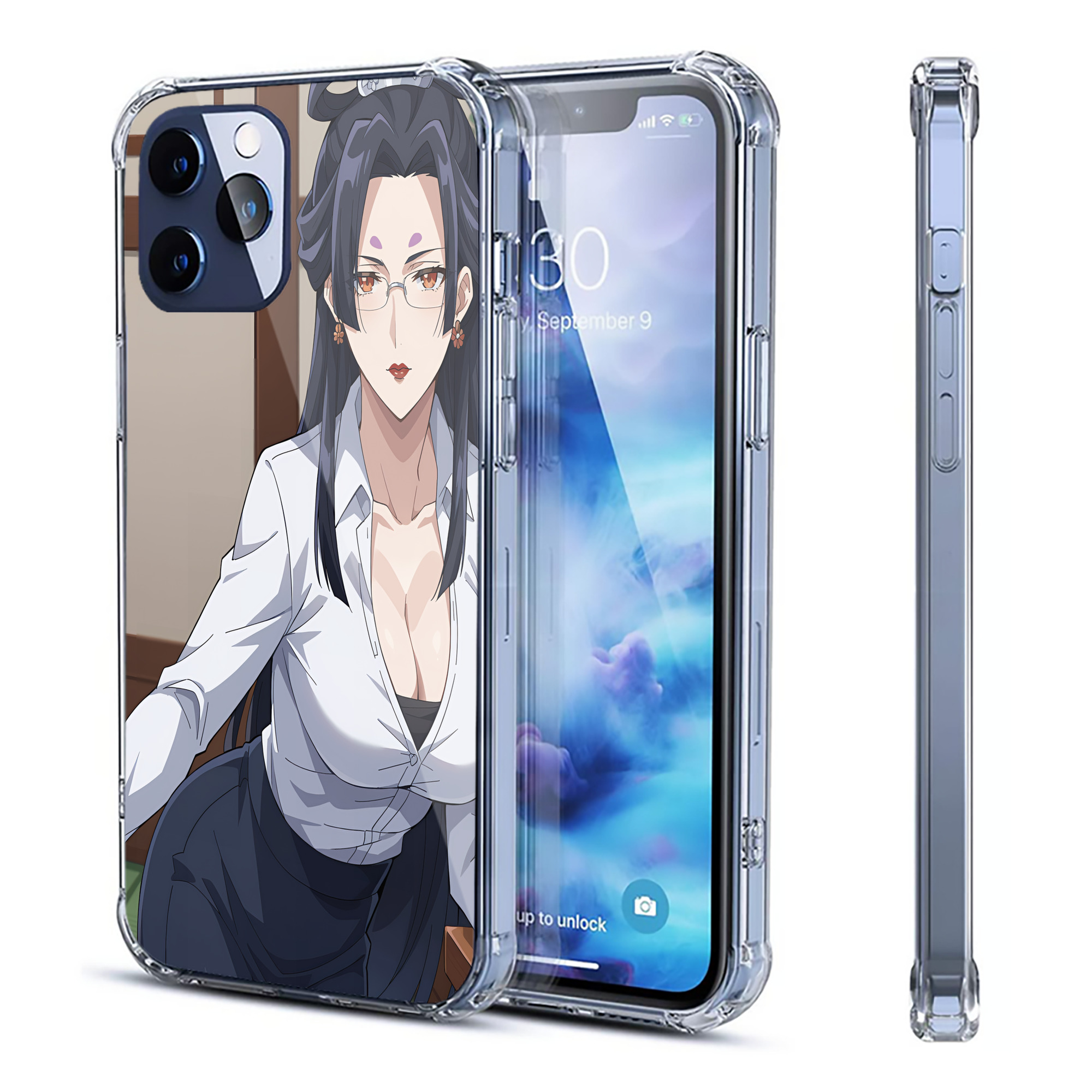 （画像用） 薬屋のひとりごと The Apothecary Diaries 【iPhone 12シリーズ対応】透明スマホケース（クリアソフトケース）